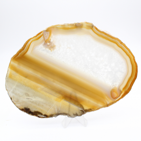 Small slice of Brazilian agate