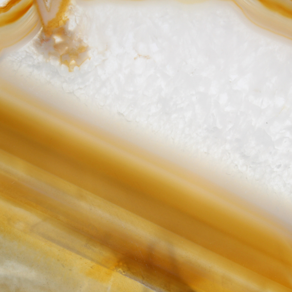 Small slice of Brazilian agate