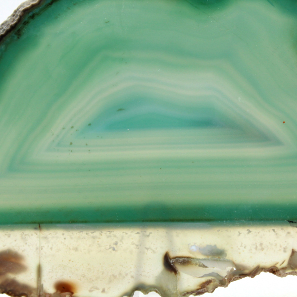 Brazilian Green Agate – 190g Polished Slice