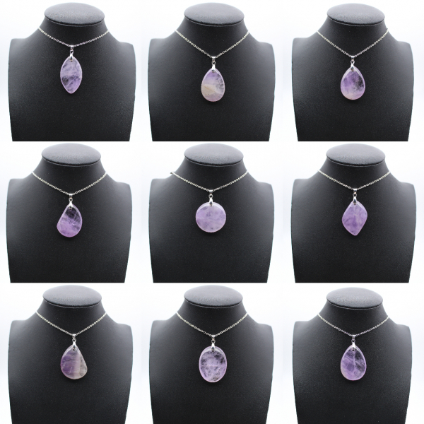 Amethyst Pendant - Pure Mineral Jewelry