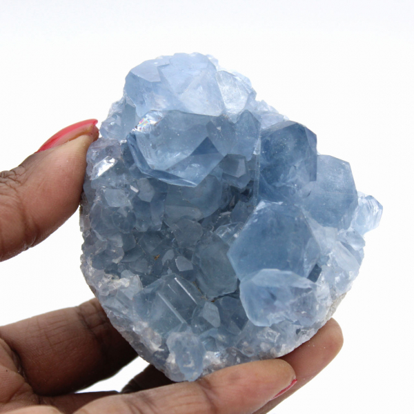 Small Block of Crystallized Celestine from Madagascar