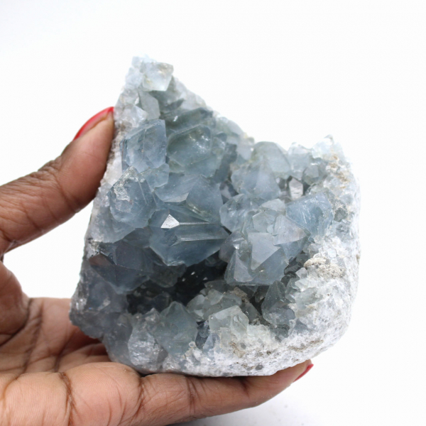 Large Celestine Druse of Madagascar