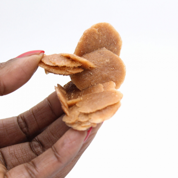 Moroccan desert rose crystal: gypsum fragment