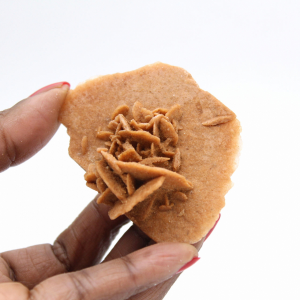 Light Moroccan Desert Rose: fine crystallization