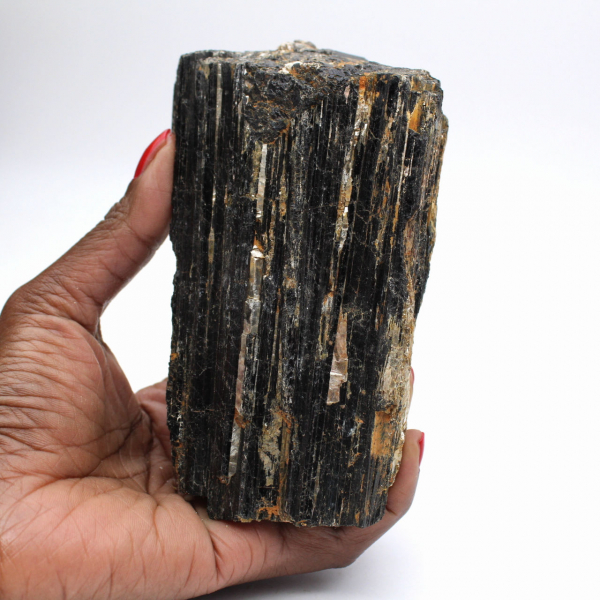 Black Tourmaline Specimen - Raw Collector's Stone