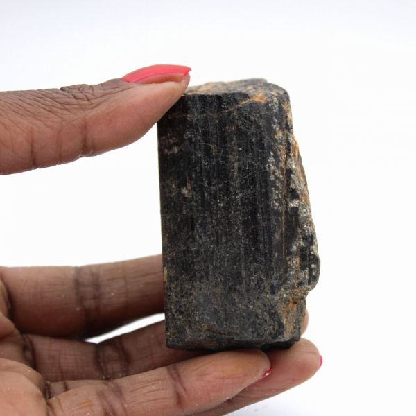 Small Black Tourmaline from Madagascar - Raw Sample