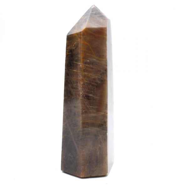 Collector's Microcline Prism - Unique Black Moonstone