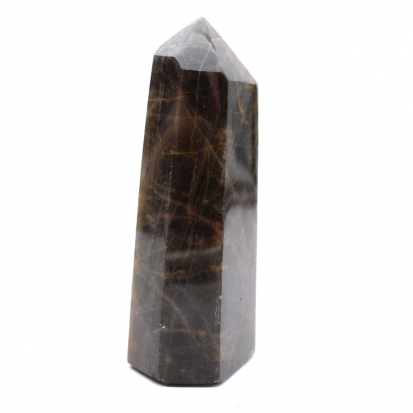 Collector's Microcline Prism - Unique Black Moonstone