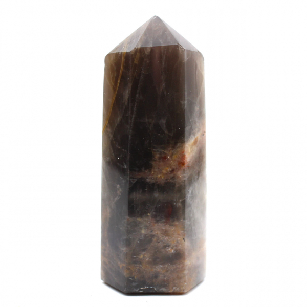 Natural Microcline Prism - Black Moonstone Display