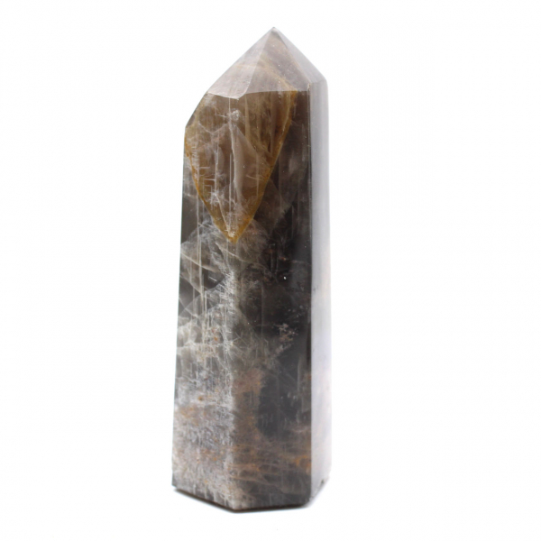 Natural Microcline Prism - Black Moonstone Display