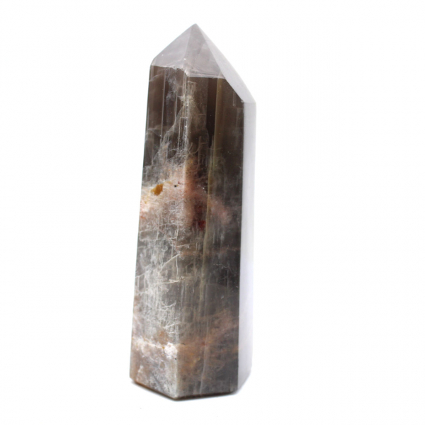 Natural Microcline Prism - Black Moonstone Display