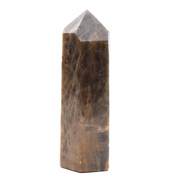 Microcline Mineral Prism - Authentic Black Moonstone