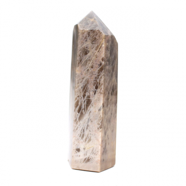 Microcline Mineral Prism - Authentic Black Moonstone