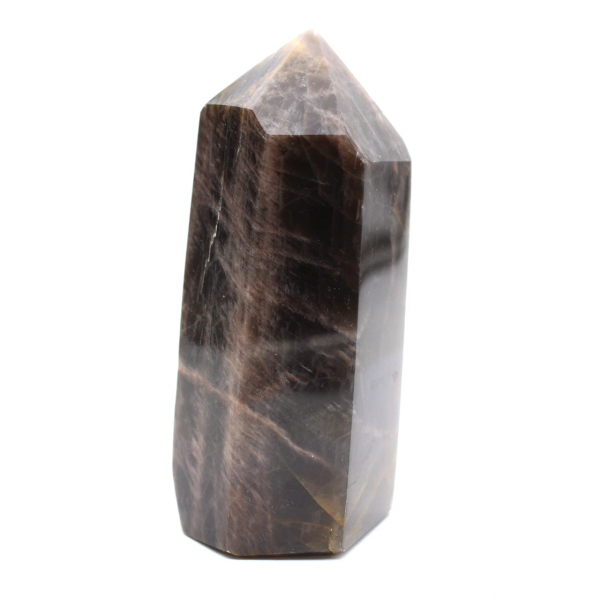 Black Moonstone Prism from Madagascar - Dense Microcline