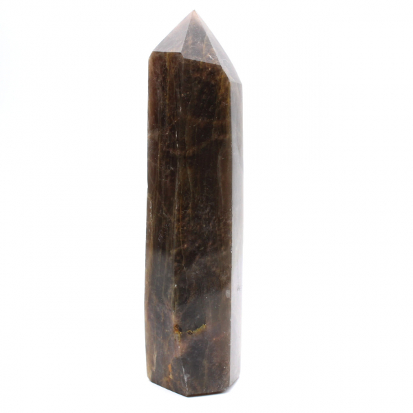 Lightweight Microcline Prism - Black Moonstone from Madagascar