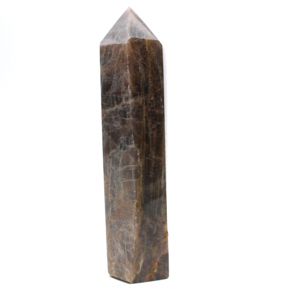 Lightweight Microcline Prism - Black Moonstone from Madagascar