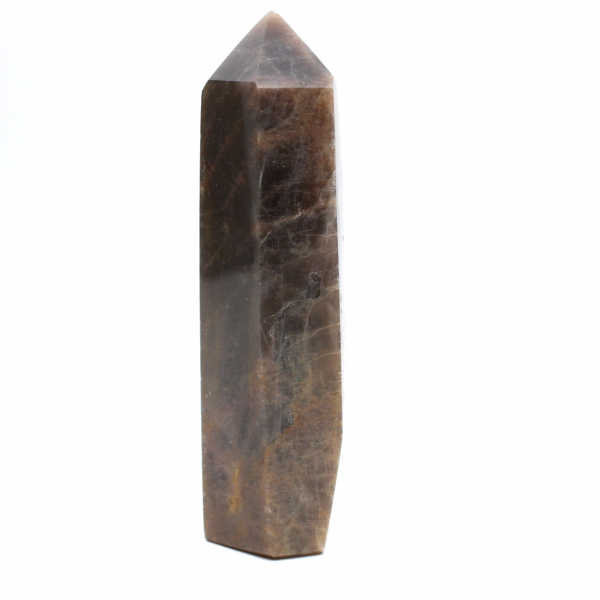 Lightweight Microcline Prism - Black Moonstone from Madagascar