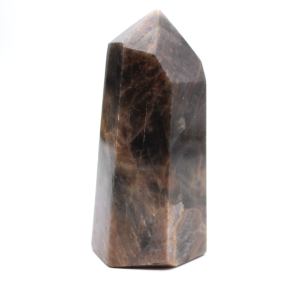 Black Moonstone Prism - Calibrated Madagascar Microcline
