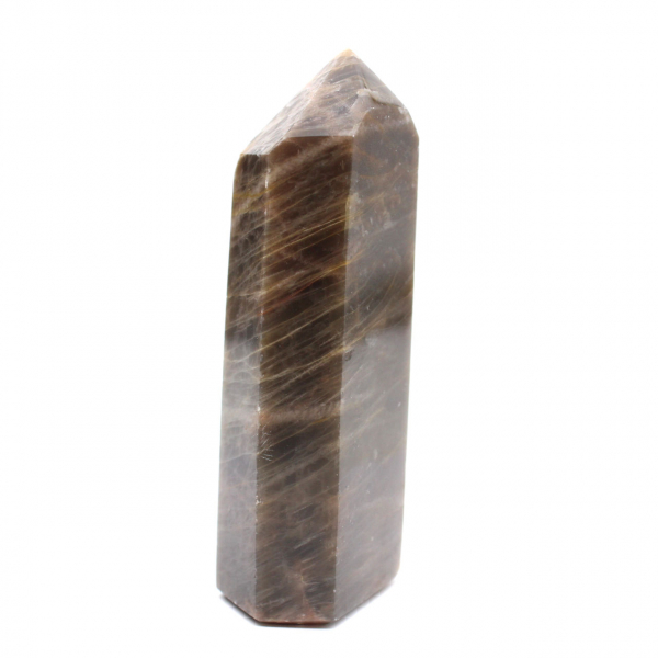 Elongated Microcline Prism - Collectible Black Moonstone