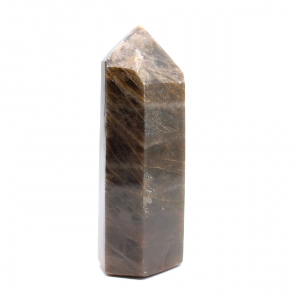 Elongated Microcline Prism - Collectible Black Moonstone