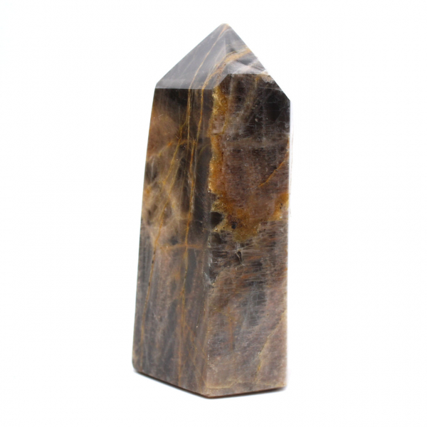 Madagascar Microcline Prism - Black Moonstone for Grounding