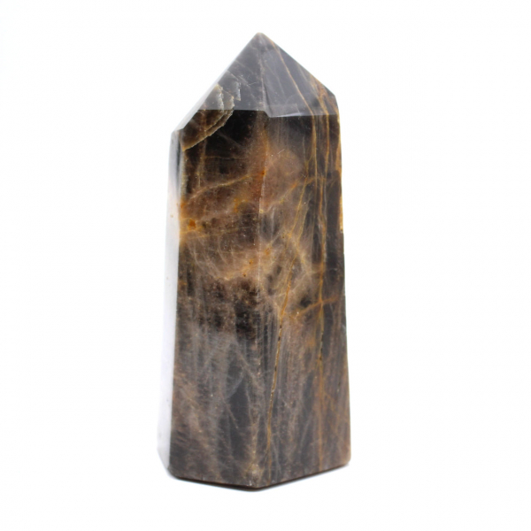 Madagascar Microcline Prism - Black Moonstone for Grounding