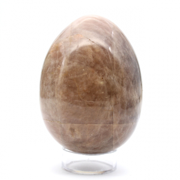 Microcline from Madagascar - Black Stone Egg