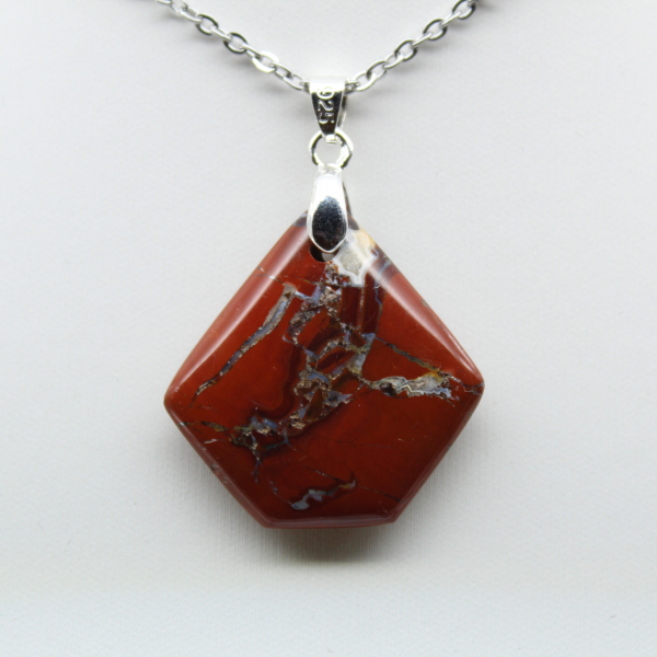 Red Jasper Mineral Pendant