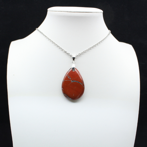 Madagascar Red Jasper and Chain