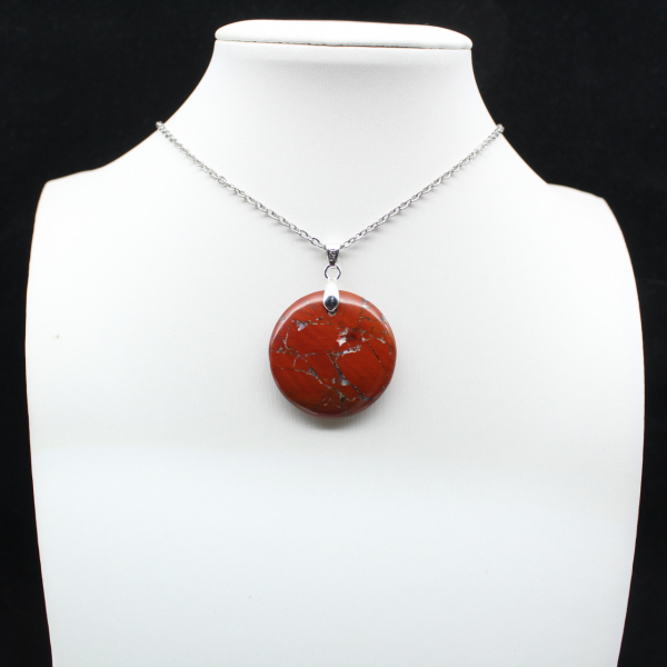 Collectible Red Jasper Pendant