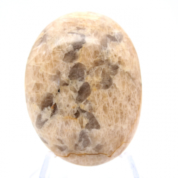 Natural feldspar pebble originating from Madagascar