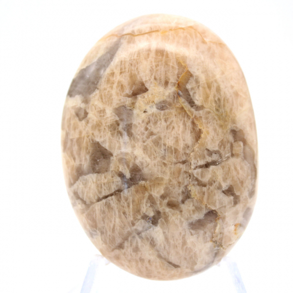 Natural feldspar pebble originating from Madagascar