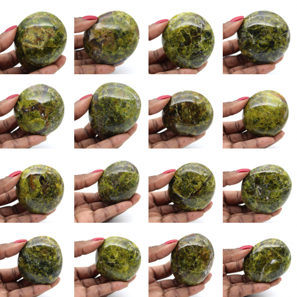 Green Opal Rock Pebble