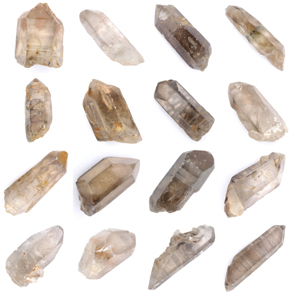 Bi-Terminated Smoky Quartz Crystal