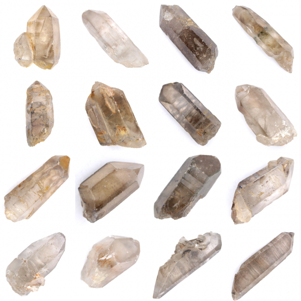 Bi-Terminated Smoky Quartz Crystal