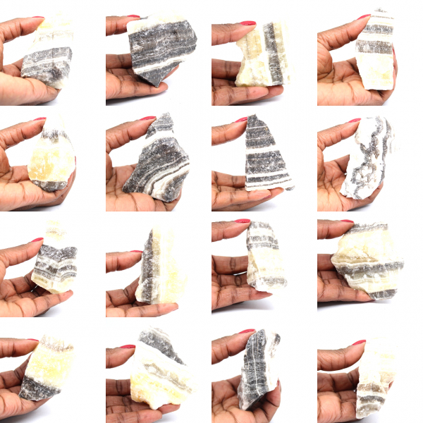 Zebra jasper rock