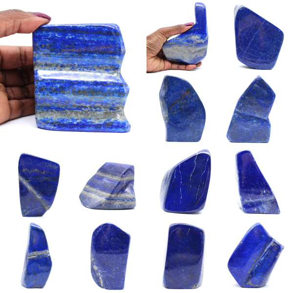 Natural lapis lazuli rock