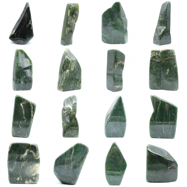 Ornamental polished nephrite jade