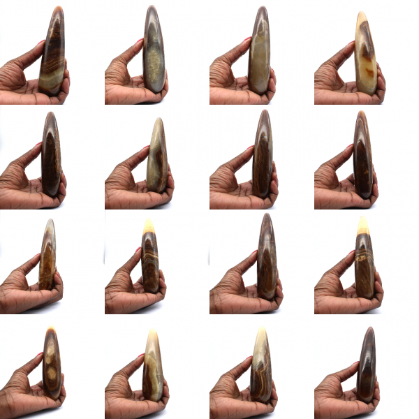 Calcite massage stick