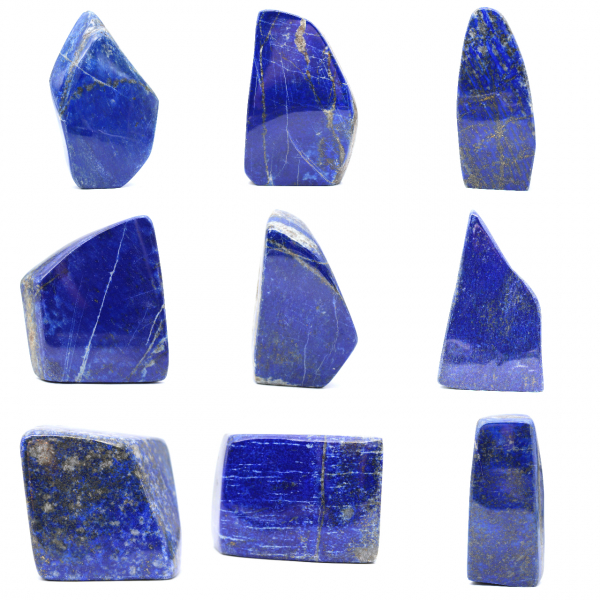 Lapis lazuli polished rock