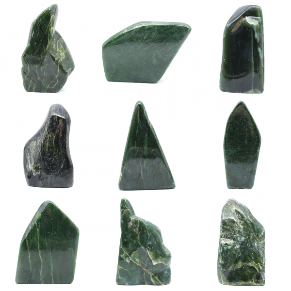 Decorative nephrite jade