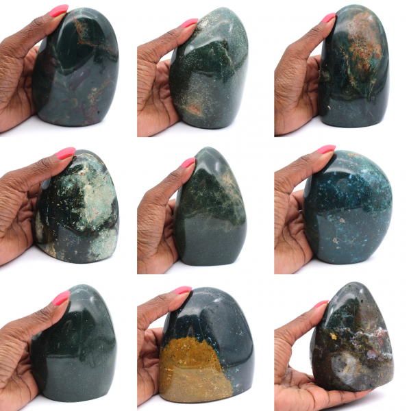 Natural Green Jasper for collection