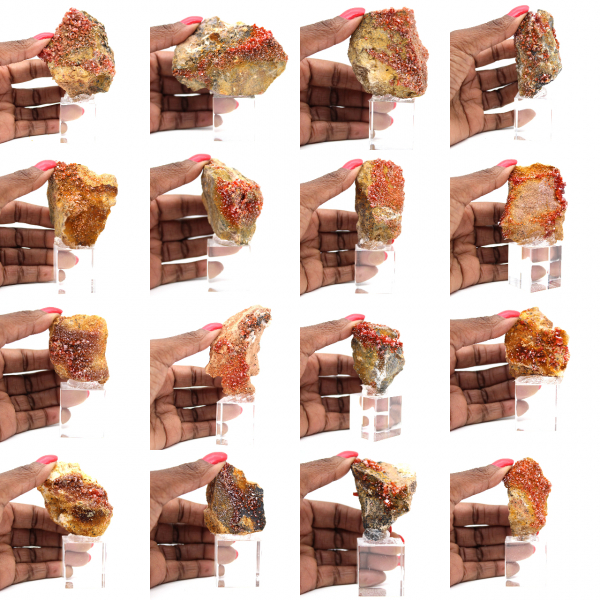 Vanadinite Stone Crystals