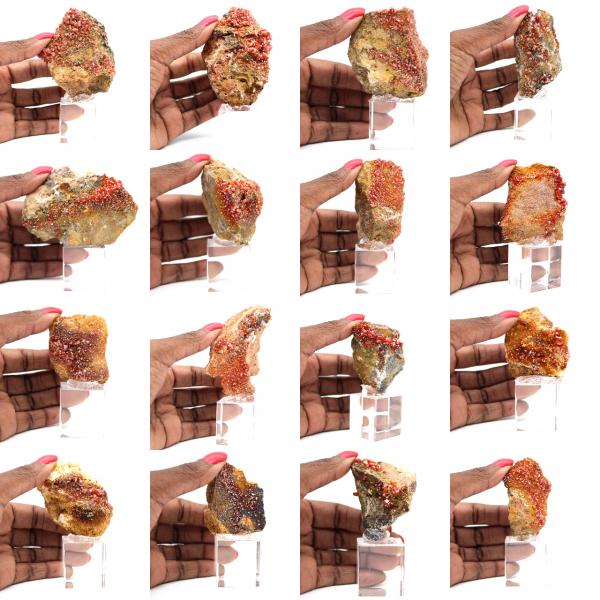 Vanadinite Stone Crystals