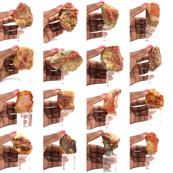 Vanadinite Stone Crystals