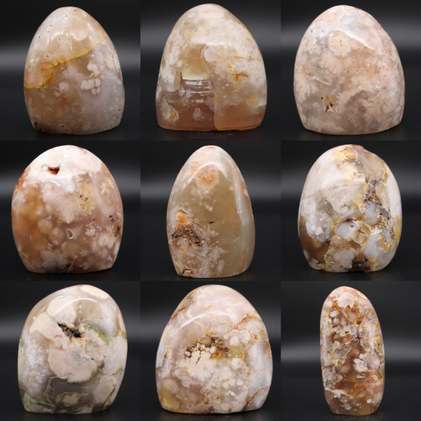 Natural flower agate decoration Natural flower agate decoration