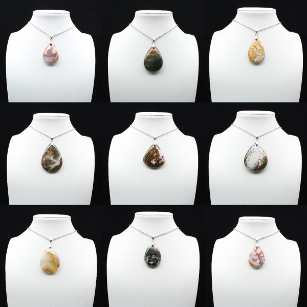 Imperial Jasper Drop Pendant
