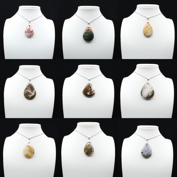 Imperial Jasper Drop Pendant