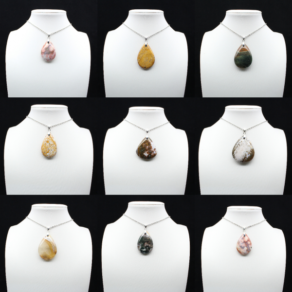 Imperial Jasper Drop Pendant