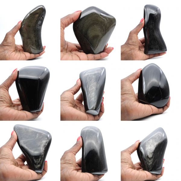 Freeform Golden Obsidian Freeform Golden Obsidian